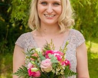 Bridesmaid Hand Tied