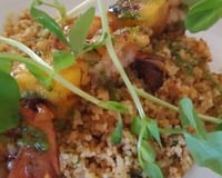 Prawn and Mango Skewer