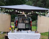 Glamorous coffee stand 