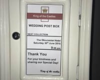 king of the castles glos post box 2