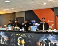 5m Mobile Bar Branded