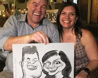 Alan Simpson caricature UK