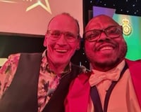 With BGT star Steve Royle