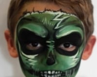 Little Zombie Monster in Menacing Greens : )