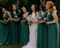 Bride with Bridesmaids