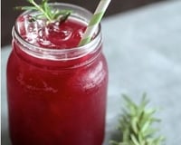 Blackberry Lemonade No Whiskey Mocktail