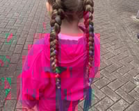 Festival Hair Dutch Braid