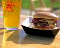 Gun Brewery Taproom Burger