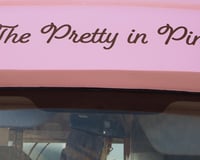 Pretty in pink
