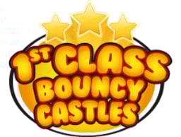 1st Class Bouncy Castles logo