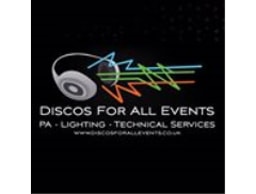 Discos for All Events logo