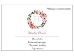 Henna Tattoo by H logo