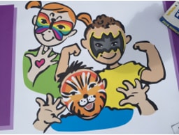 Face Painting 4 Love  logo