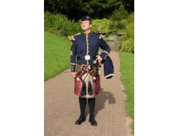 Malcolm Smith- Scottish Bagpiper logo