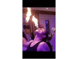 Milton Keynes fire entertainer  logo