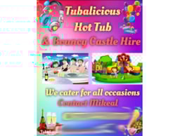 Tubalicious Hot Tub and Bouncy Castle Hire  logo
