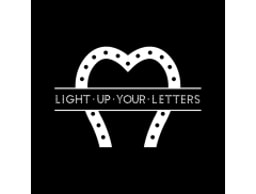 Light up your letters logo