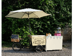 Derbyshire Ice Cream Bike logo