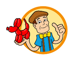 The Bow Tie Balloon Guy logo