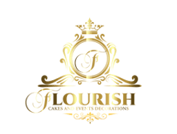 Flourish Cakes and Event Decorations logo
