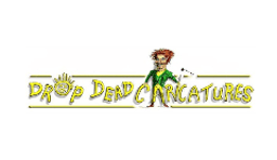 Drop Dead Caricatures logo