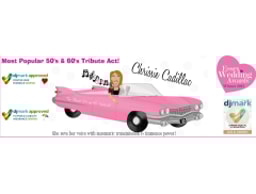 Chrissie Cadillac - 50's & 60's Tribute Act/Free Disco logo
