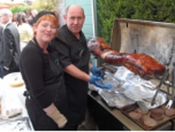 Mr Pig Spit Roasts logo