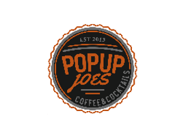 Popup Joe's Coffee Cart logo