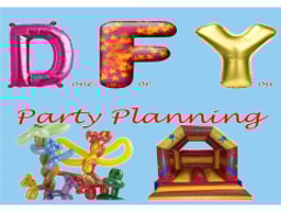 D.F.Y Party Planning logo