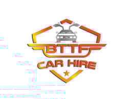 Back To The Future Delorean Time Machine Car Hire logo