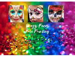 CrazyFacesFacePainting logo