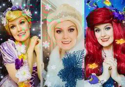 Wish Upon A Star Princesses and Entertainment 🌟 logo