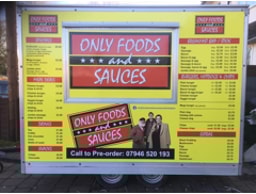 Only foods and sauces Southampton logo
