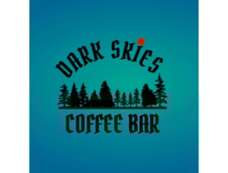 Dark skies coffee logo
