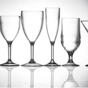 Reusable Stemmed Wineglasses