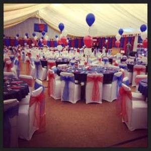 Red, White and Blue Themed Party