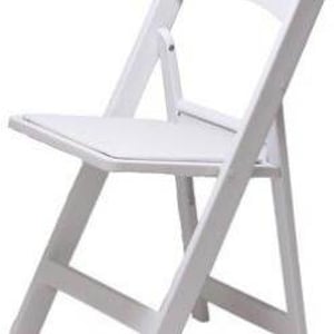 White Resin Fold Flat