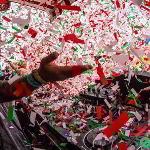 Confetti, streamers and other special fx