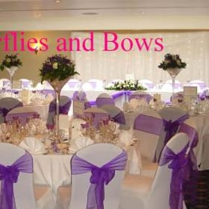 Full Purple Wedding Set Up