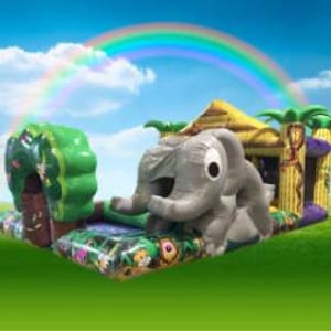Jungle Play Zone rainbow