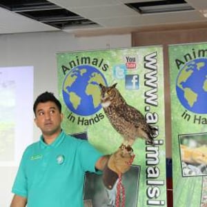 Here's Sherness Our Eagle Owl