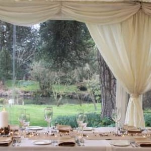 Fine crockery, Verdi cutlery, Reserva glasses, cappuccino linen 3