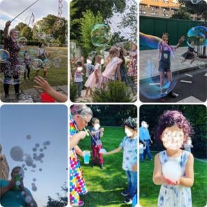 Bubbleology is the science of bubbles!