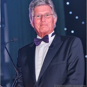 Mark hosting the e3 Business Awards at the Macron Stadium, Bolton.