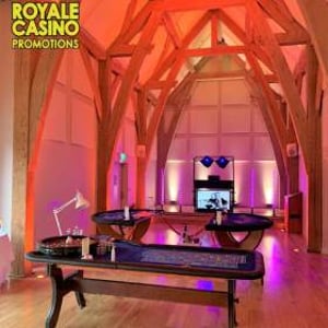 Casino tables on the dance floor (filler)