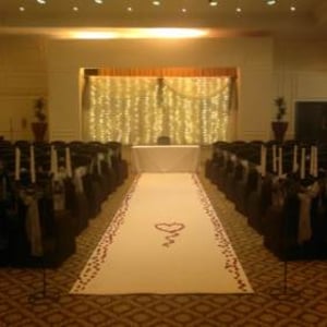 Starlight Backdrop With Aisle Carpet
