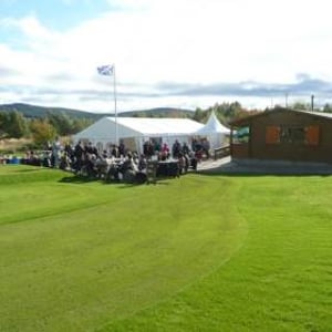 Clubhouse Cafe with marquee