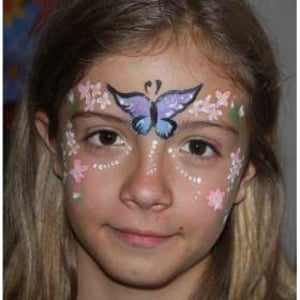 Girly Face Painting
