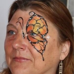 Autumn Butterfly Face Painting