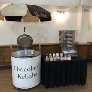 Chocolate Kebabs-cart-hire